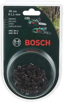 Chaîne 30 Cm BOSCH Pour AKE 30 à Clé Et AKE 30 LI (1.1 Mm) - F016800256