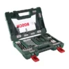 Coffret V-Line 68 Pièces BOSCH Pour Perçage Et Vissage Avec Cutter, Tige Magnétique Et Renvoi D’angle - 2607017191 -Bosch AEA90124 1