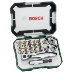 Set D’embouts De Vissage + Cliquet BOSCH 26 Pièces - 2607017322 -Bosch AEA90129 3