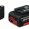 Lot 2 Batteries GBA 18V 4.0Ah + Chargeur GAL 18V-40 BOSCH - 1600A019S0 -Bosch DGA56020 1