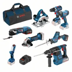 Kit De 8 Outils Professionnels BOSCH 18V 5.0 Ah - 0615990K9H -Bosch DGA56127 1