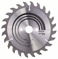 Lame De Scie Circulaire BOSCH Optiline Wood 150X20/16X2.4 24D - 2 608 640 592