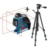 Laser En Croix GLL 3-80 C + Trépied BT 150 BOSCH PROFESSIONAL - 0601063R01 -Bosch MOA40280 1