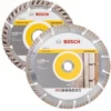 Lot 2 Disques Diamant BOSCH 125 Mm / 230 Mm Spécial Maçon - 06159975H9 2 Lot 2 Disques Diamant BOSCH 125 Mm / 230 Mm Spécial Maçon - 06159975H9 -Bosch MQA10263 1