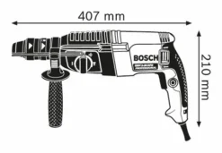 Perforateur SDS+ BOSCH GBH 2-26 F Professional - En Coffret - 06112A4000