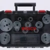 Set Scie Trépan Progressor Universel BOSCH 14 Pièces - Ø 20-22-25-32-35-40-44-51-60-68-76 Mm - 2608594193 -Bosch SDC10351 1