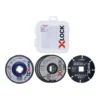 Kit Disques X-Lock 125 Mm BOSCH - 2608619374 -Bosch bosc0469