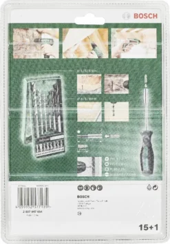 Jeu De 14 Embouts Et Forets + Tournevis Porte-embout Mini X-Line BOSCH - 2607017654 -Bosch bosc0513 1