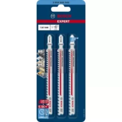 Lame De Scie Sauteuse T 367 XHM BOSCH 132 Mm Bois Et Métal - Carte De 3 - 2608900560