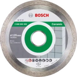 Kit Disques Diamant 125 Mm Céramic Pro + Universal Pro BOSCH - 061599760R -Bosch disque a tronconner diamante standard for ceramic 2867692