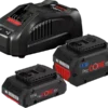 Pack Batterie BOSCH 1 Batterie ProCore 18V 4.0 Ah + 1 Batterie ProCore 5.5 Ah + Chargeur GAL 1880 CV - 1600A0214A 2 Pack Batterie BOSCH 1 Batterie ProCore 18V 4.0 Ah + 1 Batterie ProCore 5.5 Ah + Chargeur GAL 1880 CV - 1600A0214A -Bosch set de base 1 batterie procore18v 4 0ah 1 batterie procore18v 5 5ah chargeur gal 1880 cv 1600a0214a